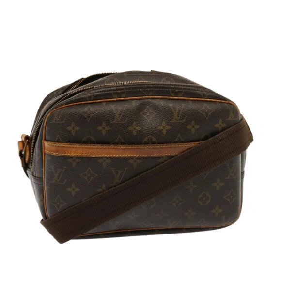 LOUIS VUITTON Monogram Reporter PM Shoulder Bag - Picture 1 of 15